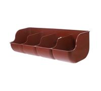 TOYANDONA Farm Pig Manger Easy Install High Wear Resistance Plastic Pig Food Feeder