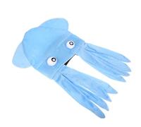 TOYANDONA Fashion Halloween Octopus Hat for Adults and Funny Blue Octopus Costume Headwear Comfortable Skin Friendly Material for Stage Shows and Party Photo Props