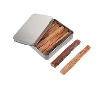 TOYANDONA Fatwood Fire Starter Sticks Natural Fat Wood Campfire Tools for Camping Hiking Bbq Grills and Emergency Outdoor Fire Supplies with Yellow Strap