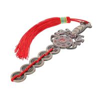 TOYANDONA Feng Shui Exorcism Ornament Zinc Alloy Seven Star Sword Pendant for Home Wall Decoration Evil Spirits Repellent Craft with Prosperity and Protection Symbol Chic Feng Shui Craft for