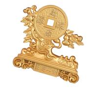 TOYANDONA Feng Shui Lucky Money Tree Ornament with Golden Treasure Basin for Wealth and Prosperity Versatile Home Office Decoration and Store Opening Use Shaking Fortune Bonsai