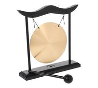 TOYANDONA Fengshui Copper Gong for Decor Decorative Centerpiece for Meditation Calming Atmosphere and Design for Living Room Office