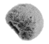 TOYANDONA Filter Windscreen Microphone Furry Mic Shield for Outdoor Recording against Saliva and Sneezing Compatible Various Microphones