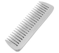 TOYANDONA Fine Tooth Metal Pet Comb for Poodle Dematting Grooming Tool Portable Design for Dogs and Cats