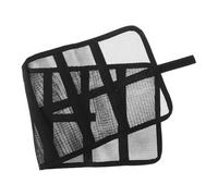 TOYANDONA Fishing Lure Case with Multi-Compartment Mesh Pockets Soft Plastic Bait Organizer Bag for Outdoor Sports Beach and Surf Fishing Storage