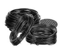 TOYANDONA Flexible Black Aluminum Bonsai Training Wire for Tree Shaping and Plant Climbing Bendable Gardening Wire for Bonsai Tree Pruning and DIY Crafting for Horticulture Use