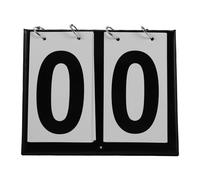 TOYANDONA Flip Scoreboard Portable: Manual Score Keeper Tool 2-Digital Large Number Flip Display For Card Games Competition Sports - Tabletop Sports Scoring Board