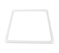 TOYANDONA Floating Fish Feeding Ring for Pond and Aquarium - 40Cm White Reusable Plastic Floating Barrier - Duckweed Control and Aquatic Plant Separator for Outdoor Water Gardens