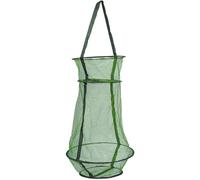 TOYANDONA Foldable Fishing Net Fish Catch Basket with Drawstring Design Large Capacity Nylon Mesh Portable and Easy to Carry Fishing Accessory for Outdoor Use