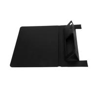 TOYANDONA Foldable Pu Leather Business Mouse Pad with Phone and Pen Holder, Nonslip Stability and Ergonomic Design, Soft Comfort Texture, Portable Travel Laptop Mousepad for Office
