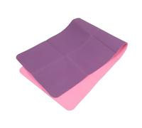 TOYANDONA Foldable Tpe Yoga Mat with Anti-slip Surface and Enhanced Grip Lightweight Travel Exercise Pad for Yoga Pilates and Nap Breaks Easy to Clean and Stable for Floor Workouts