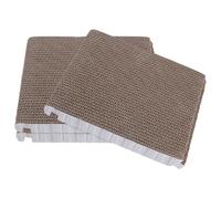 TOYANDONA Foldable Triangle Cat Claw Grinding Board Made of Corrugated Cardboard with 6-sided Use for Extended Claw Care and Furniture Protection, Indoor Scratching Pad for Cats and Kittens