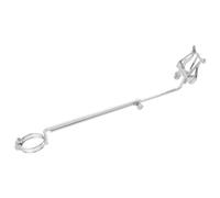 TOYANDONA Folding Music Score Clip for Flute Adjustable and Lightweight Music Holder for Marching Bands for Clarinet and Oboe and Smooth Surface Design