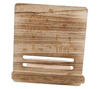 TOYANDONA Folding Music Stand Portable Sheet Music Holder Wood Desktop Book Stand Recipe Book Kitchen Counter