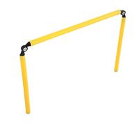 TOYANDONA Folding Soccer Training Pole Abs Metal Basketball Skill Sign Rod for Outdoor Football Agility Practice Portable Athletic Marker for Clubs and College Coaches