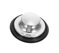 TOYANDONA Food Waste Processor Accessories Splash Guard Drain Plug Lid with Noise Reduction and Easy to Clean Pvc Material for Kitchen Use Silver