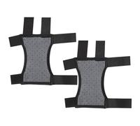 TOYANDONA Forearm Crutch Hand Pads Thick Cushioning and Non-Slip Cloth Material, 1 Pair Replacement Crutches Grips for Long Term Rehabilitation and Stair Climbing Support