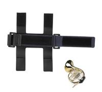 TOYANDONA French Horn Hand Grip Leather Strap Comfortable Wear-resistant Hand Pad for Horn Players Easy to Use Tightness for Enhanced Playing
