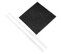 TOYANDONA Friction Electrification Supply Static Electricity Kit with Glass Stick and Cloth for Junior High Physics Teaching Lightweight Portable Physical Experiment Tools Enhancing Student