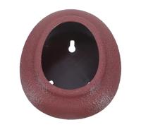 TOYANDONA Frog Terrarium Prevents Escape with Suction Cups Egg Shaped Plastic Material with Ventilated Design for Amphibian Pets and Toads for Desktop Aquarium Tank and Biological