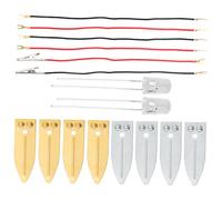 TOYANDONA Fruit Battery Experiment Kit and Potato Battery Making Kit for Students, DIY Science Toy Zinc and Copper Conductors, Educational Physics Science Project Set for School Learning