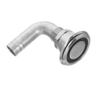TOYANDONA Fuel Tank Vent: Stainless Steel Marine Gas Tank Vent 90 Degree Thru Hull Exhaust Hose Marine Ventilation Device For 3/4 Inch Boat Yacht Hose