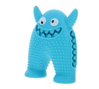 TOYANDONA Fun Dog Chew Squeaky Teeth Cleaning for Small Medium Dogs Durable Monster Shape Teething with Attention Grabbing Sound for Active Playtime