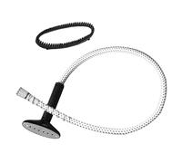 TOYANDONA Garment Steamer Replacement Hose and Nozzle Brush Head Accessory Universal Screw-Type Steamer Pipe Part Electric Iron Brush Replacement for Daily Garment Care