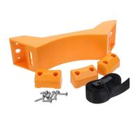 TOYANDONA Gas Cylinder Wall Mount Bracket with Safety Strap Vertical Propane and Oxygen Tank Holder for Laboratory and Industrial Use Cylinder Bracket for Secure Gas Bottle Fixation and