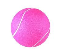 TOYANDONA Giant Inflatable Tennis Ball for Pink Flannel for and Parent Interaction Durable and Soft Inflatable Tennis Educational Plaything