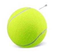 TOYANDONA Giant Tennis Ball Pet Ball for Large Dogs Outdoor Sports and Beach Play with Air Needle