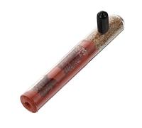TOYANDONA Glass Ant Breeding Tube Double Bamboo Segment Glass Nest for Ant Landscaping and Feeding Durable Observation Habitat and Colony Growth