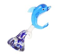 TOYANDONA Glass Dolphin Figurine Decorative Glass Sea Animal Statue for Desktop and Home Living Smooth Surface Dolphin Craft Decor Party and Nautical Ornament Gift for Lovers