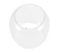 TOYANDONA Glass Oil Lamp Globe Replacement Shade for Outdoor Vintage Kerosene Lantern and Hurricane Lamps