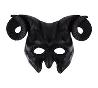 TOYANDONA Goat Horns Halloween Horn The Halloween Decor Masquerade Costumes Scary Party Novelty Costume Party Decor 3d Make up Plastic Skull Masks