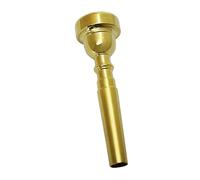TOYANDONA Golden Copper Trumpet Mouthpiece Antique Elegant Instrument Accessory Practical Decoration for Outdoor Dinners and Birthday Parties