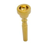 TOYANDONA Golden Copper Trumpet Mouthpiece Replacement for Small Trumpet Practical Design and Beautiful Appearance, for Outdoor Dinners and Birthday Parties