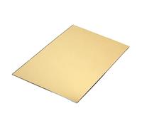 TOYANDONA Golden Mirror Acoustic Guitar Pickguard Material Sheet 44X29Cm 3Ply Acrylic PVC Protective Film Self Adhesive Easy to Split off DIY for Bass and Acoustic Guitar