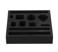 TOYANDONA Graphite Ingot Mold for Metal Casting with Oil Groove, Long Strip Graphite Crucible Melting Mold for Gold, Silver, Copper, Aluminum Refining and Jewelry Casting