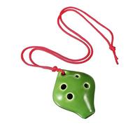 TOYANDONA Green Mini Short Ocarina 6 Hole Student Ocarina Instrument Portable Craft for Beginners