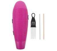 TOYANDONA Guiro Instrument Guiro Fish Shape Latin Percussion Instrument Scraper Musical Training Tool for Beginners and Music Lover Handle for Band Accompaniment