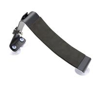 TOYANDONA Guitar Adjustable Rest Ukulele Guitar Support Black Alloy Eva Material Good Stability Comfortable Sitting Position for Playing Seated and Daily Practice