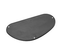 TOYANDONA Guitar Backplate Black Plastic Electric Guitar Pickguard 155mm with Break Resistance and Anti-scratch Features and Replacement Accessories Suitable for Music Bands and Learners
