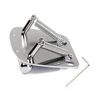 TOYANDONA Guitar Bridge Plate with String Attachments Lightweight Tremolo Replacement for Electric Guitars Easy to Install and Fix Compatible with Various Models