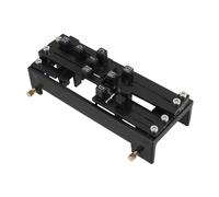 TOYANDONA Guitar Chord Trainer Tool for Beginners with Quick Mastery Function, Plastic and Metal Material, Black Colour, Suitable for Home and Travel Use, Eliminates Complex Finger