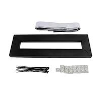 TOYANDONA Guitar Effect Processor Board Pedalboard with Space for Power Supply Practical Guitar Effects Pedal Board for Organizing Effectors Stage for Beginners and Pros