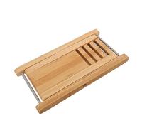 TOYANDONA Guitar Footstool Classical Guitar Pedal Solid Wood Adjustable Height Stool for Bass Pedal Musician Accessories