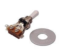 TOYANDONA Guitar Maintenance Kit Way Toggle Switch Rhythm Treble Ring Plate for No-noise Quality