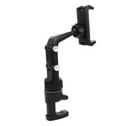 TOYANDONA Guitar Phone Stand Adjustable Cellphone Holder Clip Mount for Guitarists Practice Music Support for Live Streaming