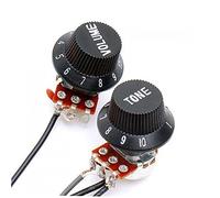TOYANDONA Guitar Pickup Acoustic Magnetic Guitar Pickup Passive Active Black Single Coil Noiseless Line Driver Volume Tone Control